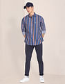 U.S. Polo Assn. Pure Cotton Striped Casual Shirt