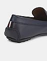 U.S. Polo Assn. Metallic Logo Textured Xian Loafers
