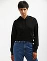 Calvin Klein Rib Mix Tab Hooded Sweatshirt