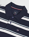 Arrow Sports Pique Striped Polo Shirt