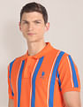 U.S. Polo Assn. Vertical Stripe Cotton Polo Shirt