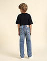 U.S. Polo Assn. Kids Boys Relaxed Fit Blue Jeans