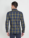 Arrow Sports Tartan Check Slim Fit Casual Shirt