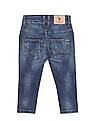 U.S. Polo Assn. Kids Boys Mid Rise Stone Wash Jeans