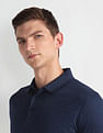 Arrow Patterned Regular Fit Polo Shirt