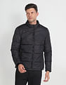 U.S. Polo Assn. Denim Co. Hooded Camouflage Puffer Jacket
