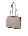 Calvin Klein Monogram Jacquard Hailey Shopper Bag