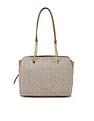 Calvin Klein Monogram Jacquard Hailey Shopper Bag