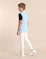 U.S. Polo Assn. Kids Boys Colour blocked Regular Fit Polo Shirt