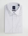 Arrow Slim Fit Textured Pattern Shirt