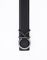 Calvin Klein Printed black Leather reversible Belts