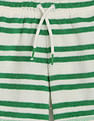 Tommy Hilfiger Kids Girls Striped Relaxed-Fit Cotton Shorts
