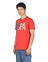 U.S. Polo Assn. Denim Co. Round Neck Printed T-Shirt