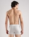 Calvin Klein Underwear Multi-Coloured Solid Low Rise Trunk - Pack Of 3
