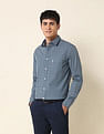 U.S. Polo Assn. Geometric Printed Tailored Fit Shirt