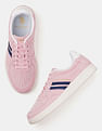 U.S. Polo Assn. Women Round Toe Edda Striped Sneakers
