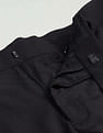 Arrow Regular Fit Mid Rise Trousers
