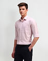 Arrow Slim Fit All-Over Pattern Shirt