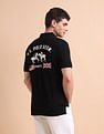 U.S. Polo Assn. Denim Co. Brand Printed Muscle Fit Polo Shirt