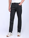 Flying Machine Slash Slim Tapered Fit Jeans
