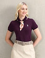 U.S. Polo Assn. Women Embroidered Logo Regular Polo Shirt