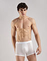 Calvin Klein Underwear White Solid Mid Rise Trunk