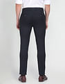 Arrow Newyork Horizontal Stripe Herringbone Trousers