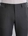 Tommy Hilfiger Regular-Fit Solid Mid Rise Trousers