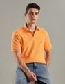 Tommy Hilfiger Solid Regular-Fit Cotton Polo T-Shirt