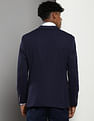 Tommy Hilfiger Notch Collar Rib Knit Blazer