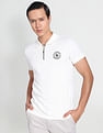 U.S. Polo Assn. Denim Co. HD Print Muscle Fit Polo Shirt