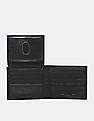 U.S. Polo Assn. Black Textured Bi-Fold Wallet