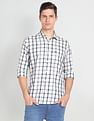 Arrow Sports Tartan Check Slim Fit Shirt