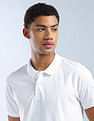 Flying Machine Geometric Printed Regular Fit Polo Shirt