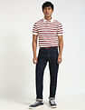 Tommy Hilfiger Striped Regular-Fit Cotton Polo Shirt