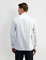 Arrow Geometric Printed Manhattan Slim Fit Shirt