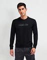 Arrow Newyork Graphic Printed Regular Fit Sweatshirt
