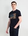 U.S. Polo Assn. Denim Co. Brand Printed Cotton T-Shirt