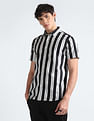 Flying Machine Vertical Stripe Cotton Shirt