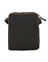 Calvin Klein Men Brown Textured Messenger Bag