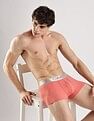 Calvin Klein Underwear Pink Solid Low Rise Trunk