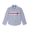 U.S. Polo Assn. Kids Boys Iconic Horizontal Stripe Shirt