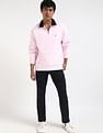 Tommy Hilfiger Solid Regular-Fit Cotton Sweatshirt
