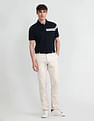 Arrow Sport Horizontal Striped Polo Shirt