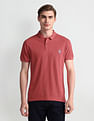 U.S. Polo Assn. Denim Co. Muscle Fit Solid Polo Shirt