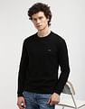 Calvin Klein Crew Neck Textured Sweater