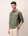 U.S. Polo Assn. Denim Co. Straight Fit Pure Cotton Shirt