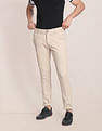 U.S. Polo Assn. Austin Trim Fit Textured Casual Trousers