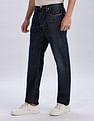 Calvin Klein Jeans Light-Wash Straight-Fit Mid Rise Jeans