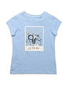 U.S. Polo Assn. Kids Girls Graphic Printed Regular Fit T-Shirt